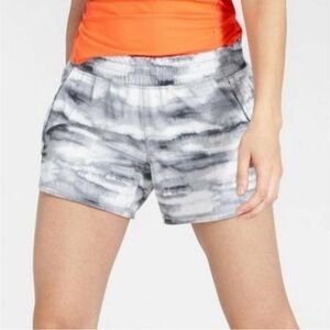 Athleta racer run tie dye athletic shorts